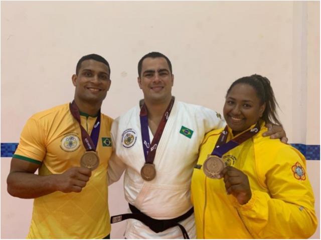 Beatriz Souza, Leonardo Gonçalves e David Moura faturam bronze nos Jogos Mundiais Militares, em Wuhan, na China