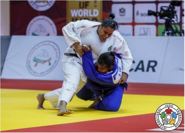 Maria Suelen Altheman conquista o bronze no último dia do Grand Slam de Abu Dhabi