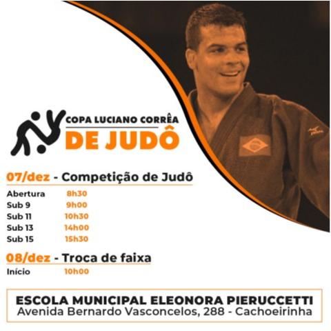 Belo Horizonte recebe a 1ª Copa Luciano Corrêa de Judô