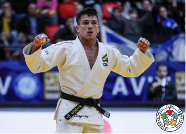 Daniel Cargnin vence israelense na disputa pelo bronze de Tel Aviv e fatura a primeira medalha do judô brasileiro em 2020