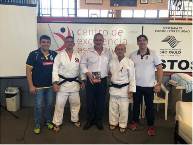 Presidente e gestores da CBJ prestigiam Shotyugueiko de Bastos