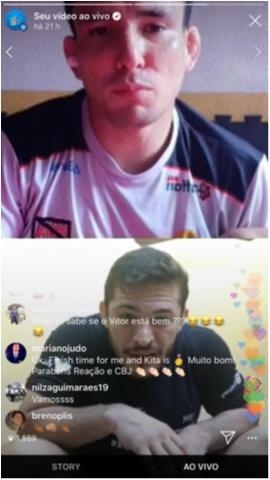 Treinos online dos atletas da Seleção são inspiração para jovens judocas e professores