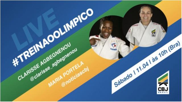 Tetra-campeã mundial, Clarisse Agbegnenou é a primeira convidada internacional do Treinão Olímpico