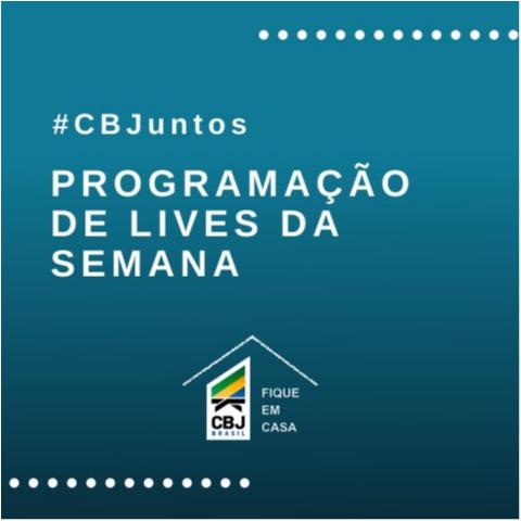 CBJuntos - Programação de Lives da semana