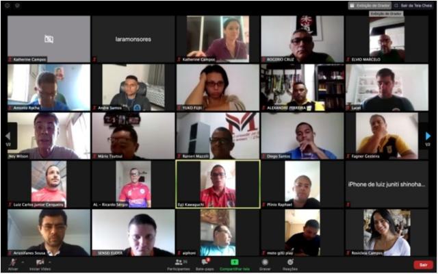 CBJ promove I Fórum Regional de Judô de Alto Rendimento com encontro online com técnicos do Nordeste