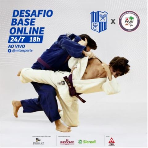 Judocas da Federação Alagoana de Judô e do Minas Tênis Clube se enfrentarão no 1º Desafio BASE On-line 