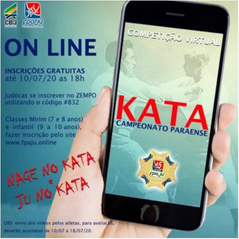 Federação Paraense de Judô lança o primeiro Campeonato Paraense de Kata online