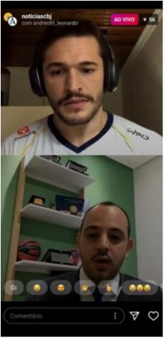 Em live, Victor Penalber e Dr. Leonardo Andreotti tiram dúvidas sobre o processo eleitoral para a Comissão de Atletas da CBJ