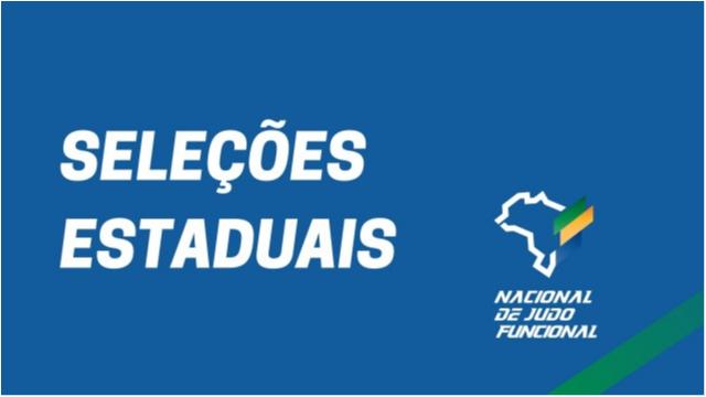 Nacional de Judô Funcional - conheça as seleções estaduais que lutarão pelo título inédito na nova competição da CBJ