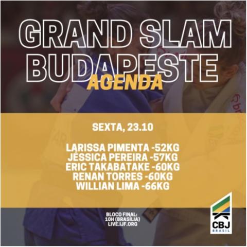 Cinco brasileiros estreiam nesta sexta, 23, no Grand Slam de Budapeste. Saiba como acompanhar o retorno do Judô 