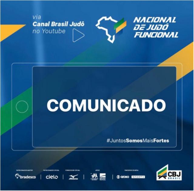 COMUNICADO - PARTICIPAÇÃO DO AMAPÁ NO NACIONAL DE JUDÔ FUNCIONAL