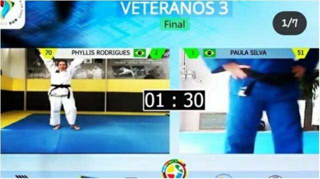Seleção brasileira conquista o 1º lugar geral no quadro de medalhas do Open Sul-Americano de Judô Funcional Veteranos 2020