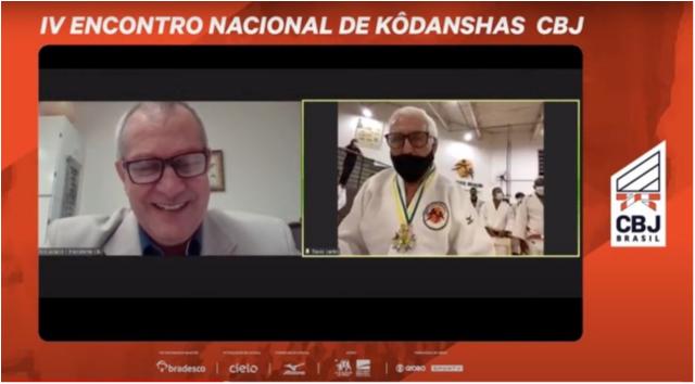 CBJ homenageia Paulo Wanderley Teixeira e Geraldo Bernardes na abertura do IV Encontro Nacional de Kôdanshas