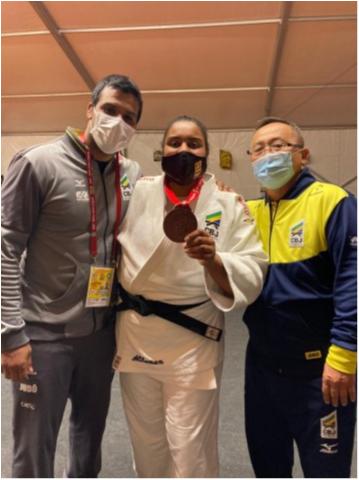 Maria Suelen Altheman conquista a medalha de bronze no último dia de Grand Slam de Tel Aviv