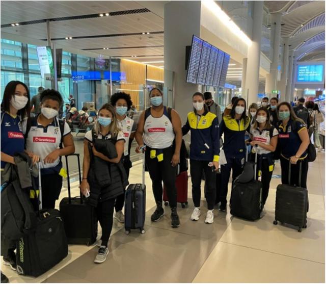 Seleção embarca para o Uzbequistão rumo ao Grand Slam de Tashkent 