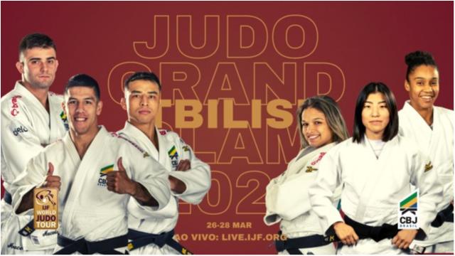 Judocas brasileiros disputam Grand Slam de Tbilisi, na Geórgia, a partir de sexta-feira