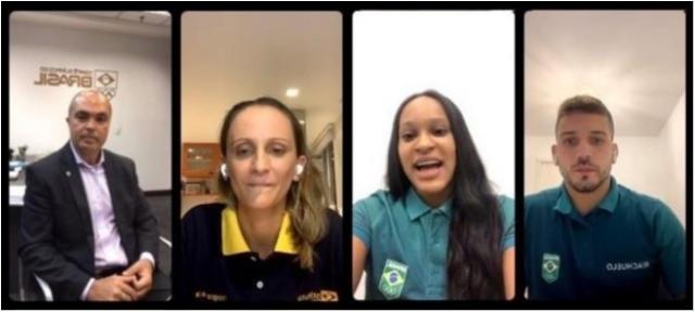 Daniel Cargnin participa de live de lançamento do Curso Formando Campeões para o Esporte e para a Vida, do COB