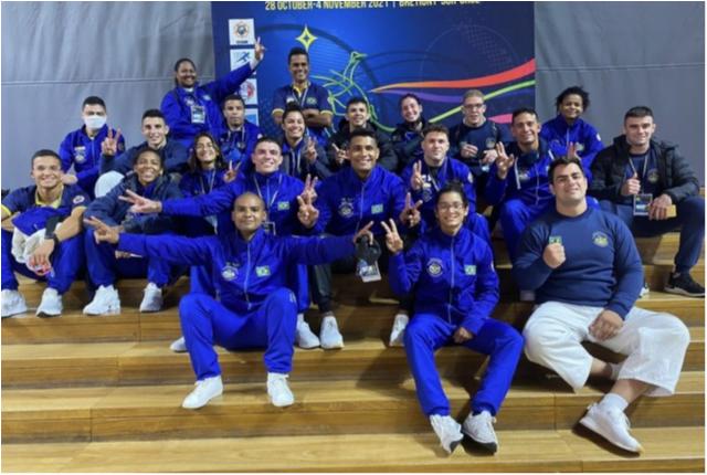 Com mais cinco pódios, judô brasileiro fecha Mundial Militar com 11 medalhas individuais