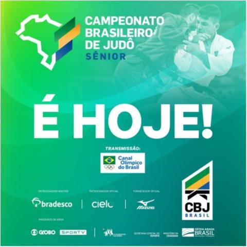 ASSISTA AO VIVO - Campeonato Brasileiro de Judô - Sênior Feminino 