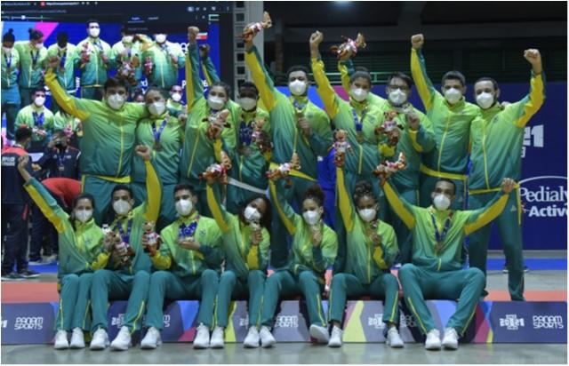 Judô brasileiro finaliza Pan de Cali com 11 medalhas e cinco vagas em Santiago 2023 