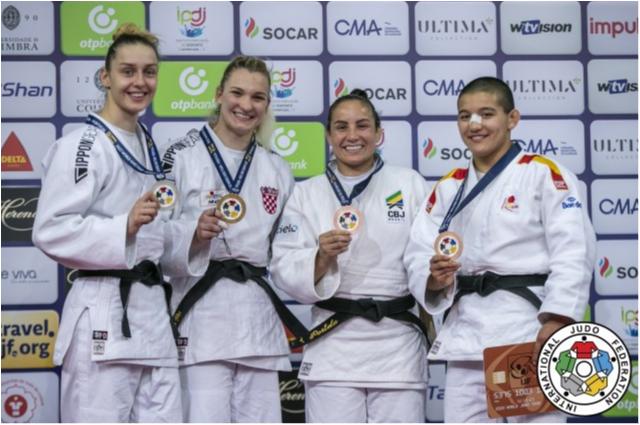 Maria Portela vence sul-coreana e conquista a medalha de bronze no Grand Prix de Portugal 