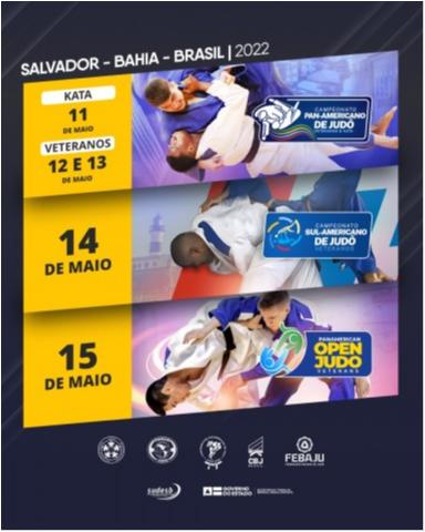 Bahia receberá série de três eventos Pan e Sul-Americanos de Veteranos e Kata, em maio