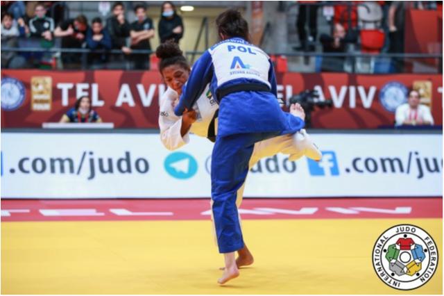 Rafaela Silva fica em quinto lugar no Grand Slam de Tel Aviv