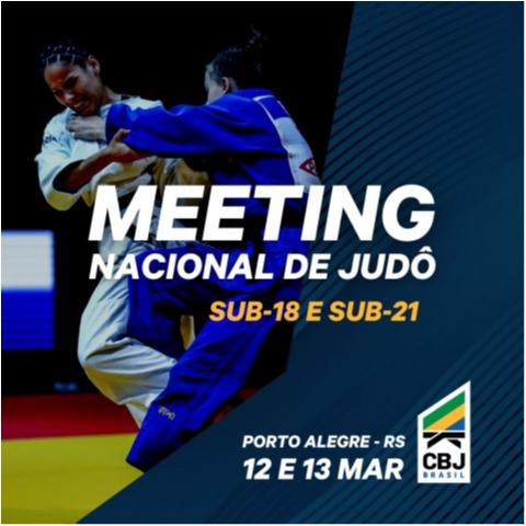 Meeting Nacional de Judô reúne 380 atletas em Porto Alegre, neste final de semana, para definir equipe do Brasil no Pan Sub-18 e Sub-21