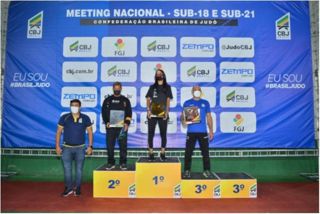 Meeting Nacional de Judô - Com três ouros e uma prata, Flamengo é campeão geral no Sub-21 