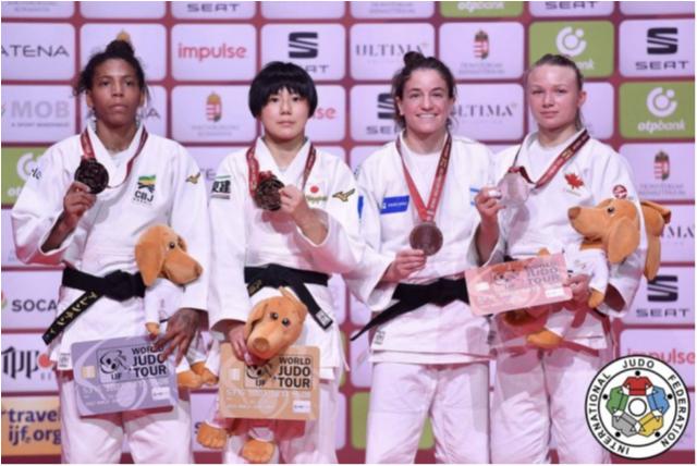 Rafaela Silva conquista prata no Grand Slam de Budapeste