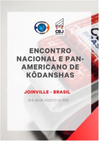 Encontro de Kôdanshas promovido pela CBJ ganha chancela pan-americana e acontecerá em agosto, em Joinville (SC)
