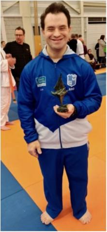 Orlando Cherem é campeão do Nihon Dutch Open de judô adaptado, na Holanda 
