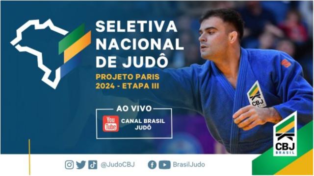 ASSISTA AO VIVO - Seletiva Nacional de Judô Paris 2024