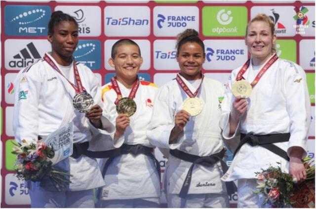 Ellen Froner conquista medalha de bronze no Grand Slam de Paris 