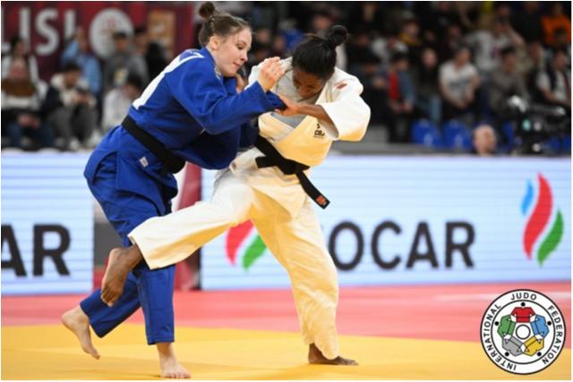 Ketleyn Quadros fica em sétimo lugar no segundo dia de Grand Slam de Tbilisi