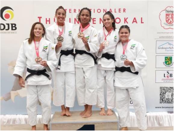 Seleção Feminina Sub-21 conquista cinco medalhas na Alemanha
