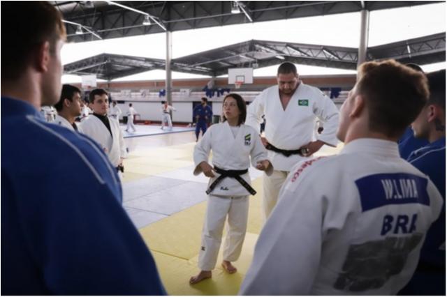 Yuko Fujii despede-se da seleção brasileira de judô 