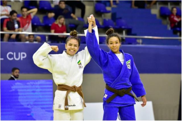 Festa brasileira no primeiro dia de Copa Pan-Americana de Judô, na Bahia