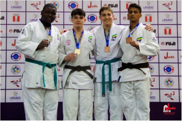 Judô brasileiro lidera o quadro de medalhas do Pan-Americano Sub-15