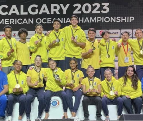 The youth team shines at the Pan U18 and wins 13 medals in Canada |  CBJ