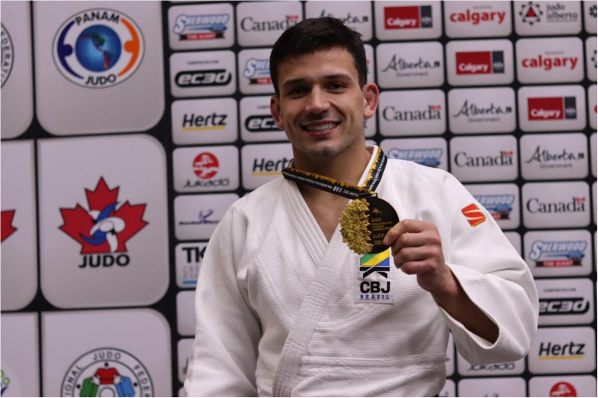 Daniel Cargnin desbanca canadense em casa para conquistar primeiro ouro pan-americano no 73kg