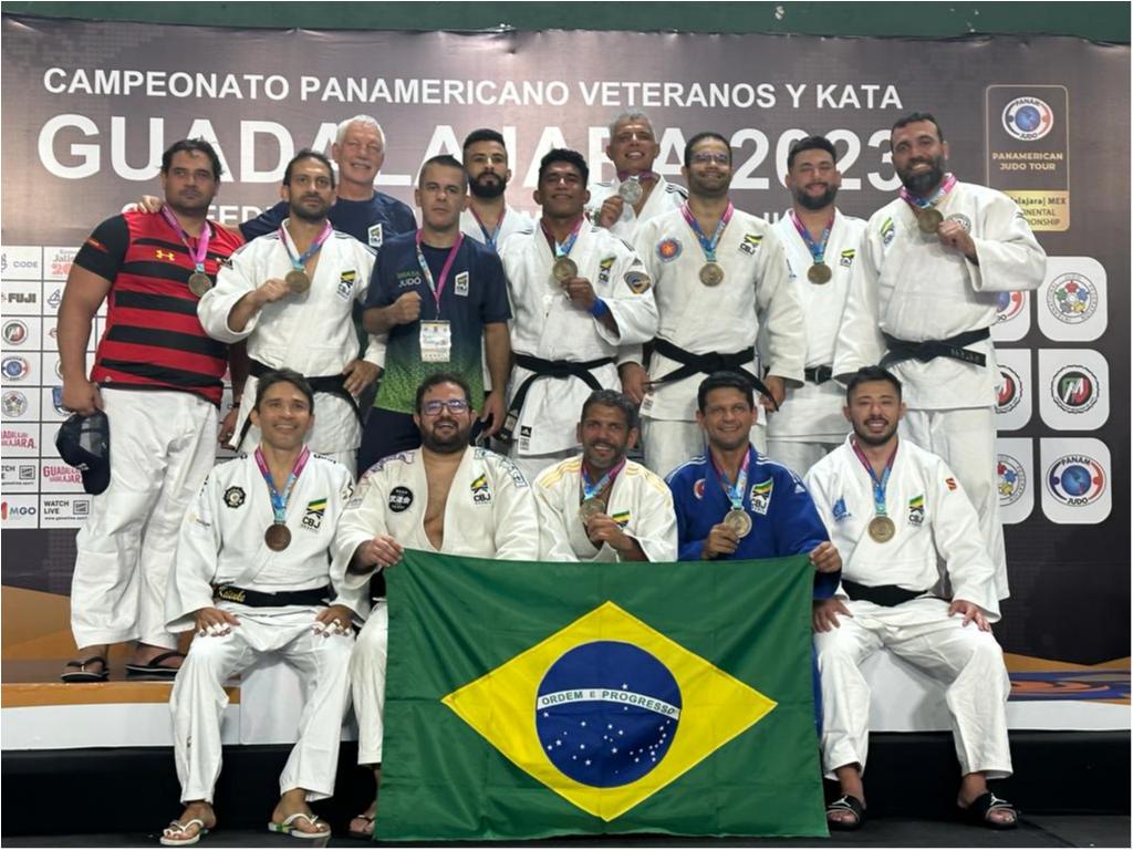 Judô brasileiro tem excelente resultado no Pan-Americano de Veteranos