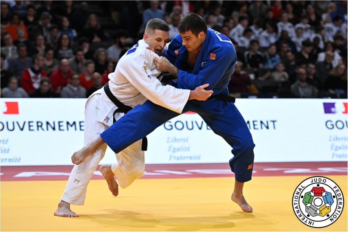 Rafael Macedo cai na disputa de bronze e termina em 5º lugar no Grand Slam de Paris 