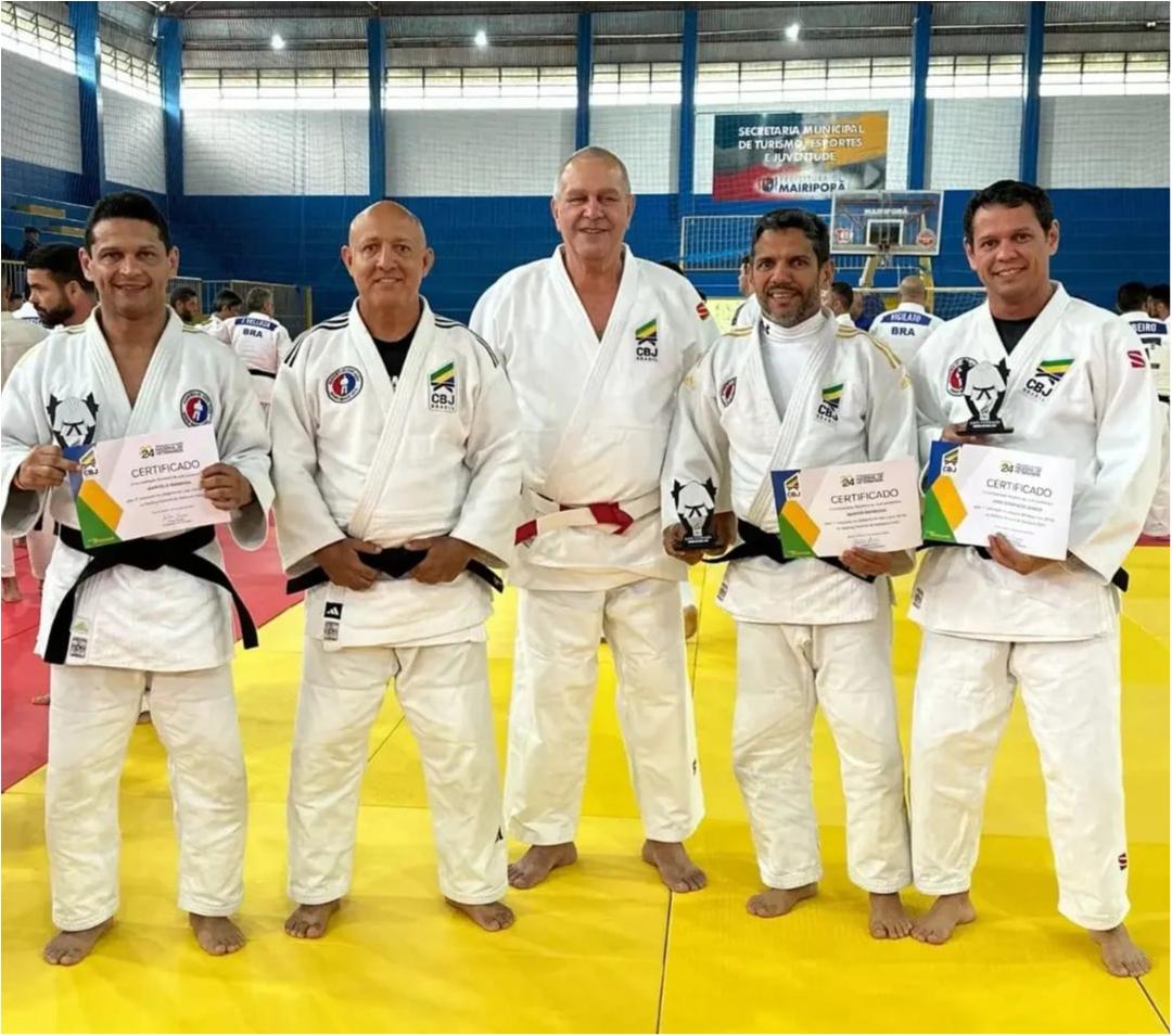 Treinamento Nacional de Veteranos reúne mais de 100 judocas em Mairiporã