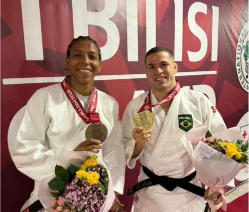 Willian Lima e Rafaela Silva são bronze no Grand Slam de Tbilisi