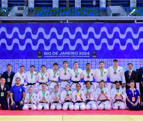 Brasil conquista 16 medalhas no Pan-Americano Júnior de Judô, no Rio 