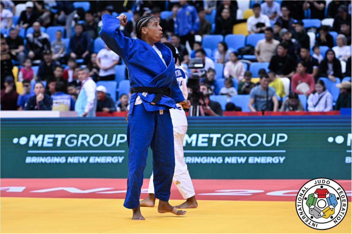 Larissa Pimenta e Rafaela Silva conquistam pratas no último Grand Slam antes de Paris