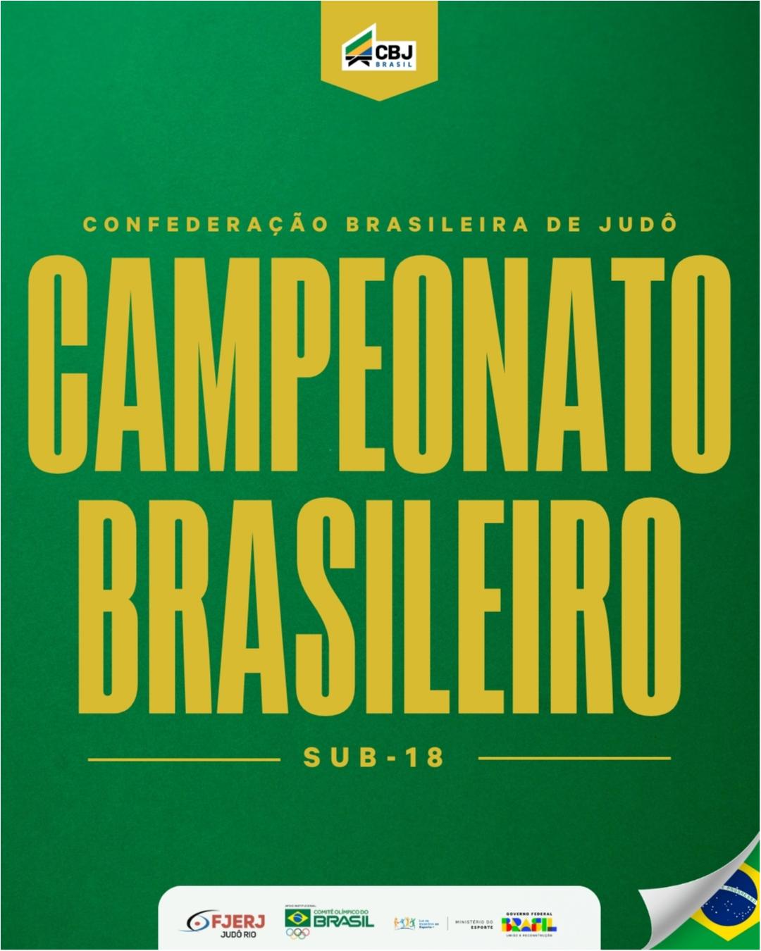 ASSISTA AO VIVO - Campeonato Brasileiro Sub-18 de Judô