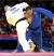 PARIS 2024 - Rafael Silva “Baby” para em atleta do Azerbaijão na primeira rodada