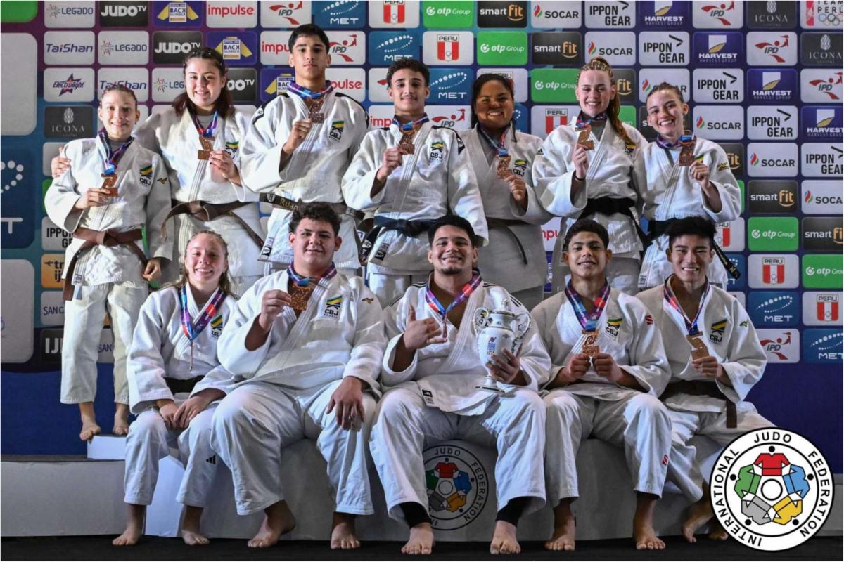 MUNDIAL SUB-18 - Brasil é bronze nas equipes mistas e encerra campanha com sete medalhas